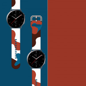 Силиконова каишка Moro - Samsung Galaxy Watch4 Classic 46mm (8) камуфлаж - Img 3