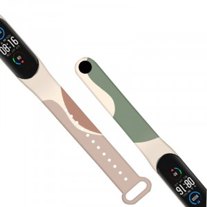 Силиконова каишка Moro - Xiaomi Mi Band 3 / Band 4 (4) камуфлаж - Img 2