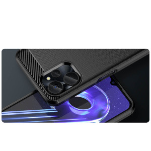 Силиконов гръб Carbon - Realme 9i 5G / 10 5G черен - Img 9