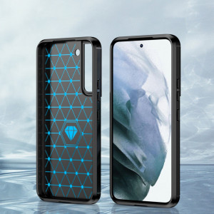 Силиконов гръб Carbon - Samsung Galaxy S22+ черен - Img 6