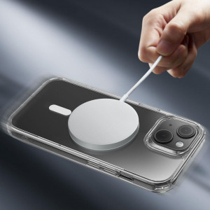 Силиконов гръб ESR Classic Hybrid Halolock MagSafe - iPhone 15 прозрачен - Img 7