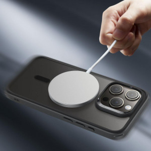 Силиконов гръб ESR Classic Hybrid Halolock MagSafe - iPhone 15 Pro Max черен мат - Img 7