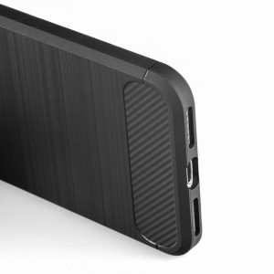 Силиконов гръб FORCELL Carbon - iPhone 12 Pro Max черен - Img 12