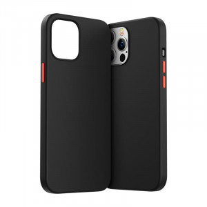 Силиконов гръб JOYROOM Color - iPhone 12 Pro Max черен - Img 1