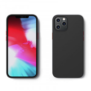 Силиконов гръб JOYROOM Color - iPhone 12 Pro Max черен - Img 2
