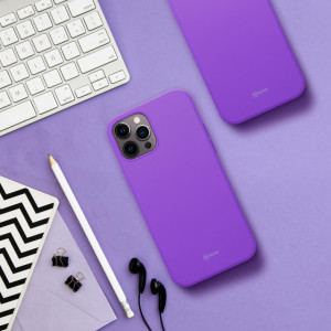 Силиконов гръб Roar Colorful Jelly - Xiaomi Redmi Note 9 5G лилав - Img 7