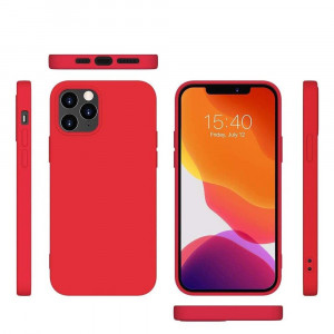 Силиконов гръб Soft Flexible Rubber - iPhone 13 Pro Max червен - Img 6