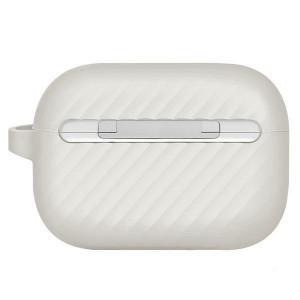 Силиконов калъф за слушалки UNIQ Vencer - AirPods Pro 2nd сив - Img 3
