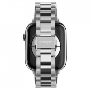 Стоманена каишка SPIGEN Modern Fit - Apple Watch 40mm Series 4 / 38mm Series 3 / 38mm Series 2 / 38mm (1st gen) сребърен - Img 5