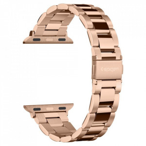 Стоманена каишка SPIGEN Modern Fit - Apple Watch 40mm Series 4 / 38mm Series 3 / 38mm Series 2 / 38mm (1st gen) розово злато - Img 6