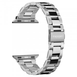 Стоманена каишка SPIGEN Modern Fit - Apple Watch 40mm Series 4 / 38mm Series 3 / 38mm Series 2 / 38mm (1st gen) сребърен - Img 14