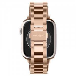 Стоманена каишка SPIGEN Modern Fit - Apple Watch 40mm Series 4 / 38mm Series 3 / 38mm Series 2 / 38mm (1st gen) розово злато - Img 16