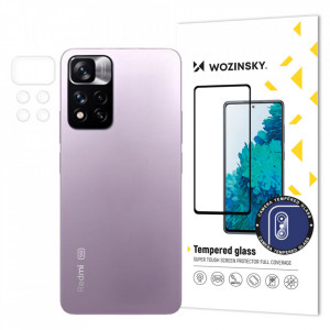 Стъклен протектор за камера 9H WOZINSKY - Xiaomi Redmi Note 11 Pro Plus 5G - Img 1