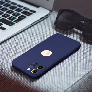 Тънък гел гръб Soft - iPhone 15 Pro тъмносин - Img 2