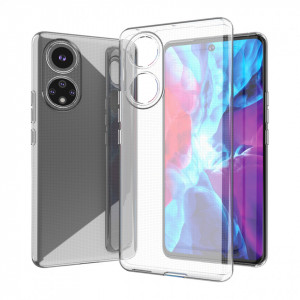 Тънък силиконов гръб 0.5mm - Honor 50 Pro прозрачен - Img 4