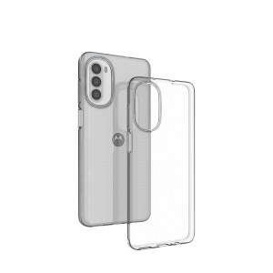 Тънък силиконов гръб 0.5mm - Moto g52 / g82 прозрачен - Img 7