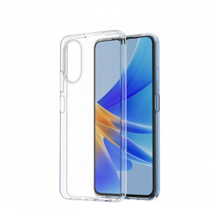 Тънък силиконов гръб 0.5mm - OPPO A17 thin cover прозрачен - Img 4