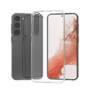 Тънък силиконов гръб 0.5mm - Samsung Galaxy S23+ прозрачен - Img 7