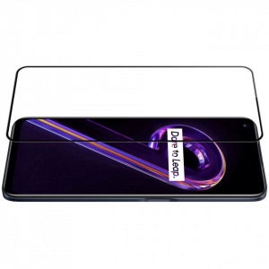 Ултратънък 0.2mm 9H закален стъклен протектор NILLKIN Amazing CP+Pro - Realme 9 5G / 9 Pro с черна рамка - Img 6