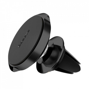 Универсална магнитна стойка за телефон за кола за вентилационен отвор BASEUS Small Ears Series (SUER-A01) черна - Img 6