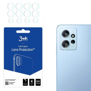2 бр. гъвкав протектор за камера 3mk Lens Protection - Xiaomi Redmi 12 / Note 12R / Poco M6 Pro