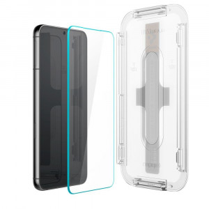 2 бр. закален стъклен протектор SPIGEN TR Ez Fit с инструмент за поставяне - Samsung Galaxy S23+ - Img 5