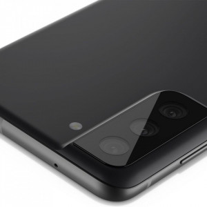2 бр. протектор за камера SPIGEN Optik TR - Samsung Galaxy S21 FE 5G с черна рамка - Img 4