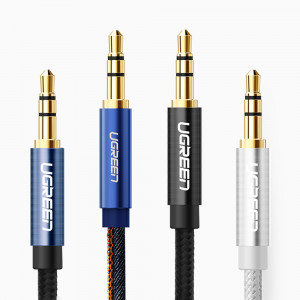 90° аудио кабел UGREEN жак 3.5mm 1.5m (AV112) син - Img 16