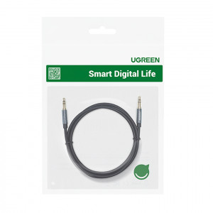 90° аудио кабел UGREEN жак 3.5mm 2m син (AV112) - Img 5