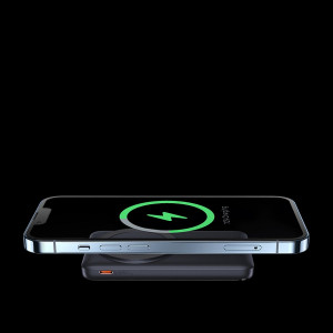 BASEUS Magnetic Bracket с безжично зареждане бързо зареждане Външна батерия 10000mAh 20W розов (c BASEUS Xiaobai series бързо зареждане кабел Type-C към Type-C 60W(20V / 3A) 50cm бяла) Overseas Edition - Img 19