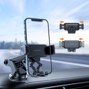 Joyroom mechanical car cockpit holder черен (JR-ZS283) - Img 2