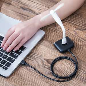 USB хъб BASEUS Square round 4в1 USB Type A 3.0 към USBType A 3.0 / 3x USB Type A 2.0 1m (CAHUB-AY01) черен - Img 12