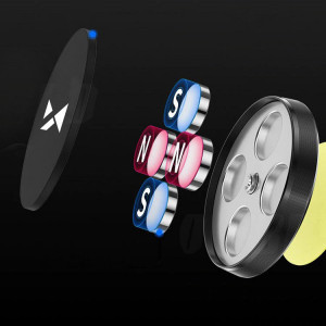 Wozinsky Self-adhesive Magnetic Car Dashboard Mount черен (WMH-02) - Img 9