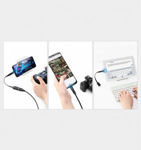 Адаптер UGREEN USB Type C към Micro USB (30154) бял - Img 6