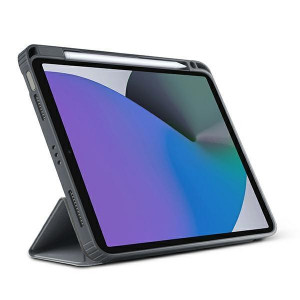 Антибактериален калъф тип книга с място за стилус UNIQ Moven - iPad 10.2" (7th gen 2019) / (8th gen 2020) / (9th gen 2021) бордо - Img 2