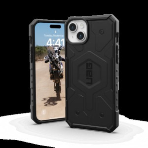 Армиран гръб UAG Pathfinder MagSafe - iPhone 15 Plus черен - Img 3