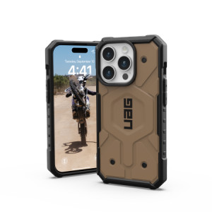 Армиран гръб UAG Pathfinder MagSafe - iPhone 15 Pro dark earth - Img 5