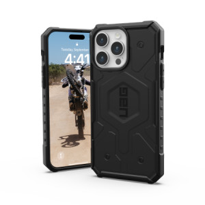 Армиран гръб UAG Pathfinder MagSafe - iPhone 15 Pro Max черен - Img 5