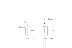 Аудио кабел UGREEN AUX жак 3.5mm 3m (10728) сребърен - Img 14
