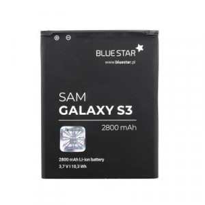 Батерия Blue Star Premium - Samsung Galaxy S III 2800mAh Li-Ion черна - Img 2