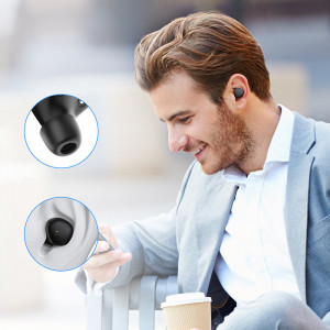 Безжични bluetooth слушалки JOYROOM TWS 5.1 300mAh (JR-TL1 Pro) черен - Img 7
