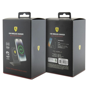 Безжично MagSafe зарядно FERRARI FEMFBMALK 2023 Collection 15W черно - Img 3
