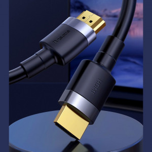Видео кабел BASEUS Cafule HDMI 2.0 4K 60 Hz 3D 18 Gb/s 3 m черен (CADKLF-G01) - Img 7