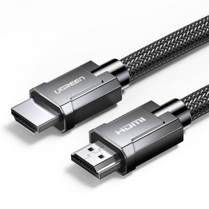 Видео кабел UGREEN HDMI 2.0 4K 60HZ 3D 18Gb/s 2m (HD136 70324) сив - Img 1