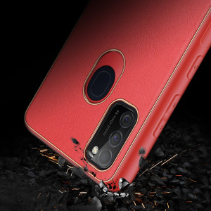 Гръб от еко кожа DUX DUCIS Yolo - Samsung Galaxy M30s червен - Img 11