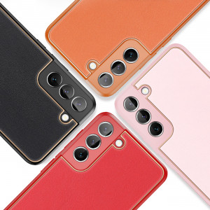 Гръб от еко кожа DUX DUCIS Yolo - Samsung Galaxy S22+ оранжев - Img 15