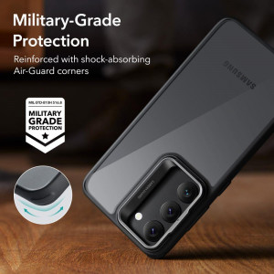 Гръб със стойка ESR Classic Kickstand - Samsung Galaxy S23+ прозрачен с черна рамка - Img 4