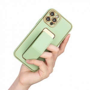 Гръб със стойка New Kickstand - iPhone 13 Pro син - Img 5
