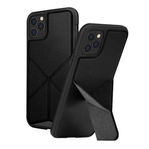 Гръб със стойка UNIQ Transforma - iPhone 11 Pro черен - Img 3