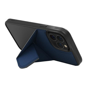 Гръб със стойка UNIQ Transforma Magclick - iPhone 14 Pro Max electric blue - Img 8
